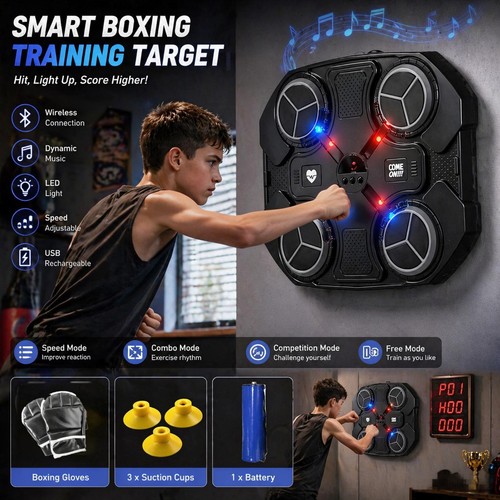 Music boxing machine target - boxing,