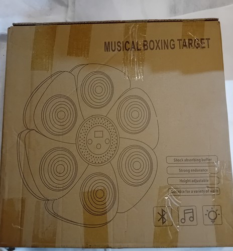 Musical boxing target machine - musical,