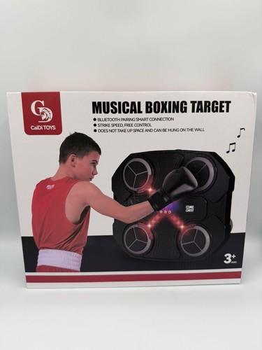 Pink musical boxing target - boxing,